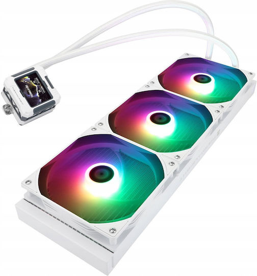 Thermalright Frozen Warframe 420 ARGB Υδρόψυξη AIO CPU με 3 Ανεμιστήρες 140mm Λευκή