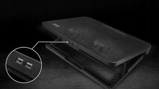 Savio COS-02 Pad De Răcire Pentru Laptop Până La 17.3" Cu 2 Ventilatoare