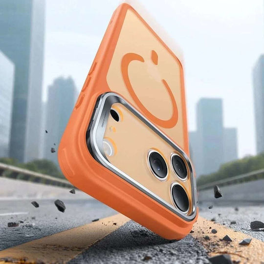 ESR Classic Hybrid Halolock Kickstand Back Cover Metal Portocaliu (iPhone 18 Pro Max / 17 Pro Max)