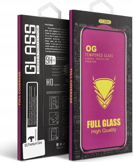 OG 0.2mm Full Glue Full Face Tempered Glass Black (Galaxy A26)