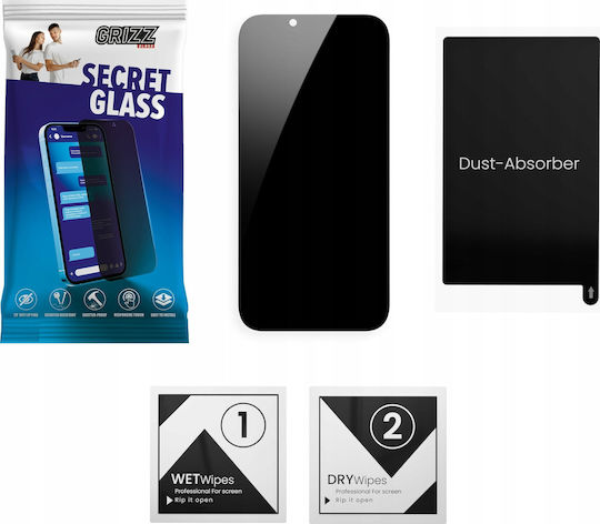GrizzGlass SecretGlass Privacy Tempered Glass (Huawei Nova 10 SE)