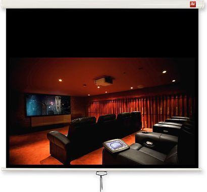 Avtek Οθόνη Προβολής Projector Οροφής με Λόγο Εικόνας 4:3 / 27"