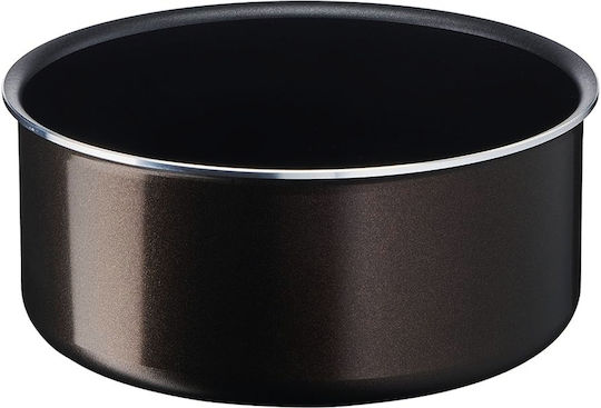 Tefal Ingenio Aluminum Pots Set Black 20 & 24cm with Non-stick Coating 2 Pieces