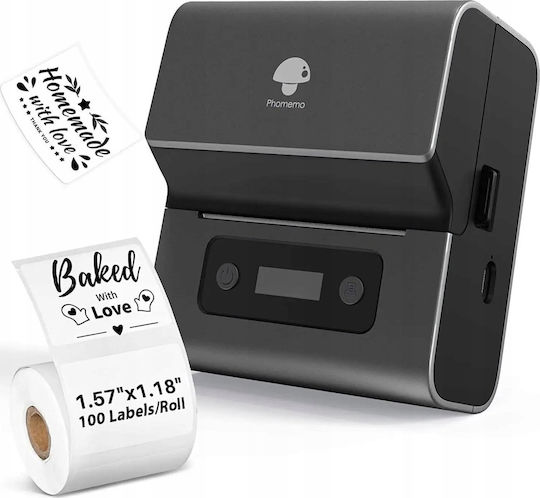 Phomemo Phomemo Θερμικός Εκτυπωτής Αποδείξεων Bluetooth