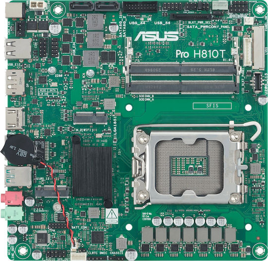 Asus PRO H810T-CSM Motherboard Mini ITX με Intel 1851 Socket 90MB1LGM-M0EAYC