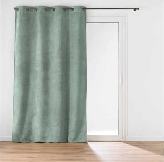 Douceur d'Intérieur Verdunkelungsvorhang mit Grommet Grüne 140x240cm