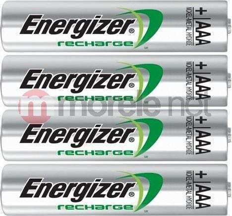 Energizer Power Plus Επαναφορτιζόμενες Μπαταρίες AAA Ni-MH 850mAh 1.2V 4τμχ