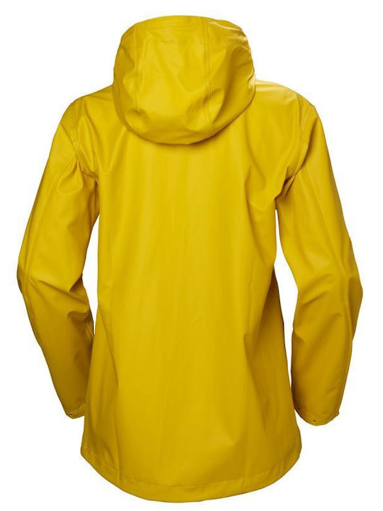 Women's for Hiking Long Sports Jacket Waterproof for Winter Green
