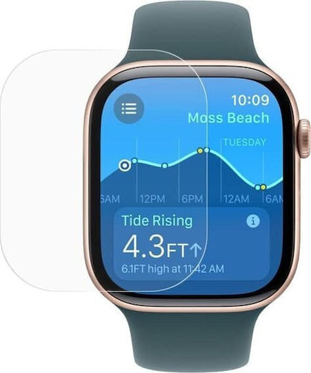 Mocco Vollabdeckung 0,125mm Klarer Displayschutz Apple Watch 38mm