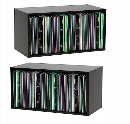 Glorious Record Box 230 Vinyl Stand Black