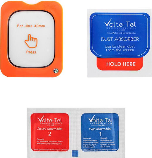 Volte-Tel Tempered Glass for the Apple Watch Ultra 49mm 1pcs 46113