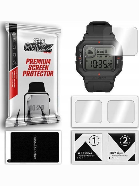 GrizzGlass CeramicFilm Displayschutzfolie für das Garmin Forerunner 55 1Stück