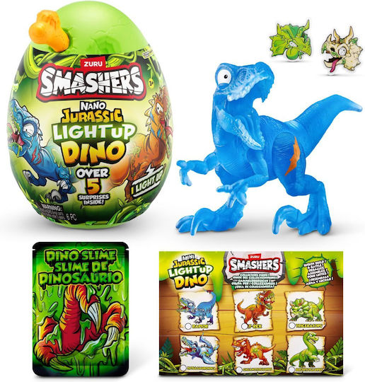 Zuru Jurassic Smashers για 3+ Ετών (Διάφορα Σχέδια)