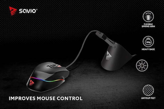 Savio Mouse Bungee MB-01 Μαύρο