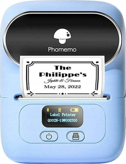 Phomemo Electronic Portable Label Maker Blue