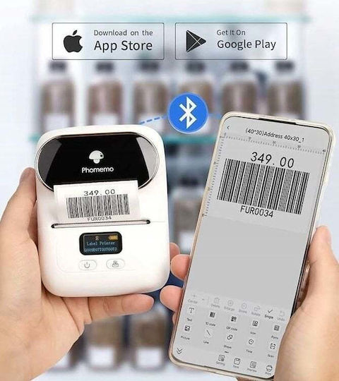 Phomemo Electronic Portable Label Maker Blue