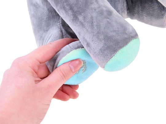 Interactive Plush Elephant Mascot Elephant Covers Its Eyes Sings Za3112