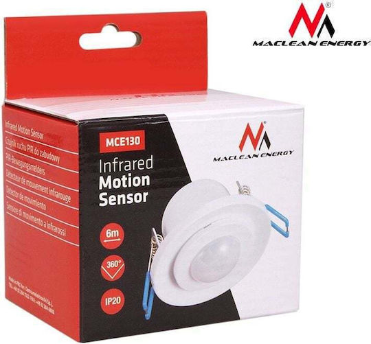 Maclean Energy Wired Infrared Motion Sensor Scope 6m