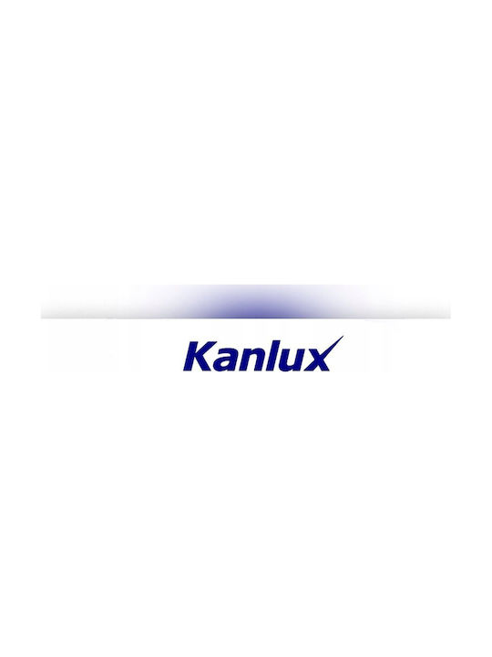 Kanlux Asten Модерно Светлинно Осветително Тяло За Стена с Интегриран LED и Неутрално Бяло Светлина Черно 90см