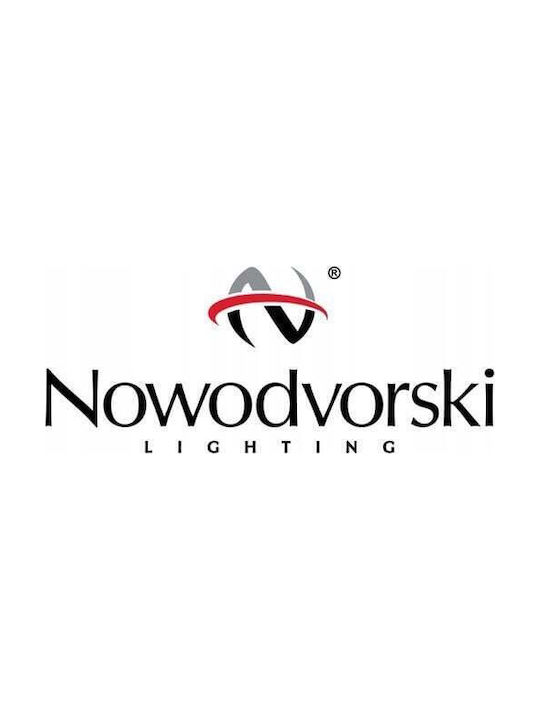 Nowodvorski Keal Μοντέρνο Φωτιστικό Τοίχου με Ντουί G9 Χρυσό 23.5εκ.
