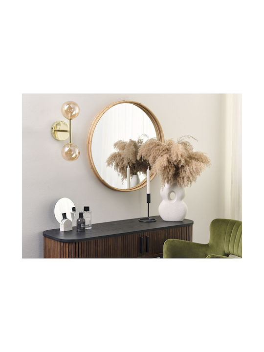 Beliani Leuchte Wand Gold