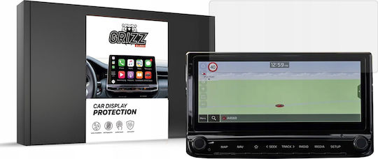 Grizzglass Mattfolie Grizzglass Cardisplay Schutz Kia Ceed Kombi 3
