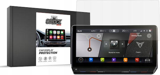 GrizzGlass Matte Screen Protector for MG TD for Seat Leon