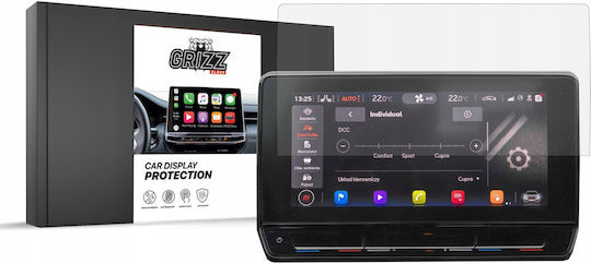 GrizzGlass Matte Screen Protector for MG TD for Seat Leon
