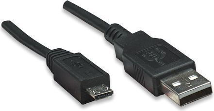 IC Intracom 3m Regular USB 2.0 to micro USB Cable White (325684)
