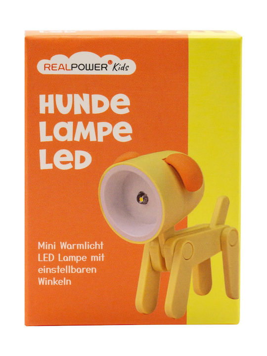 RealPower Dekorative Lampe Gelb