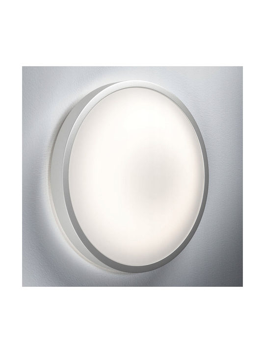 Ledvance Orbis Deckenleuchte 31cm Silber mit Integrierter LED und Fernbedienung