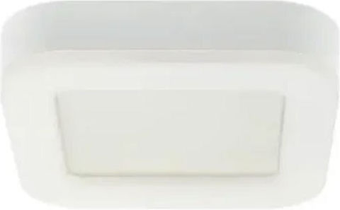 Vito Επιτοίχια Εξωτερική Πλαφονιέρα LED IP65 15W με Φυσικό Λευκό Φως 19x19x4.5εκ.