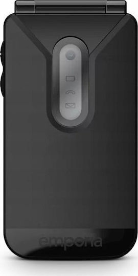 Emporia TALKglam Dual SIM Κινητό με Κουμπιά Μαύρο