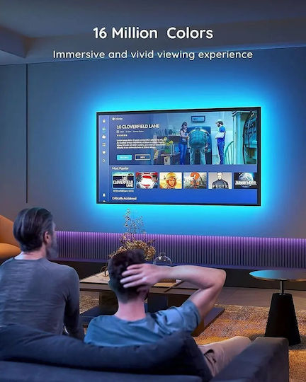 Govee Smart Ταινία LED Backlight Wi-Fi Τηλεόρασης RGB Φως