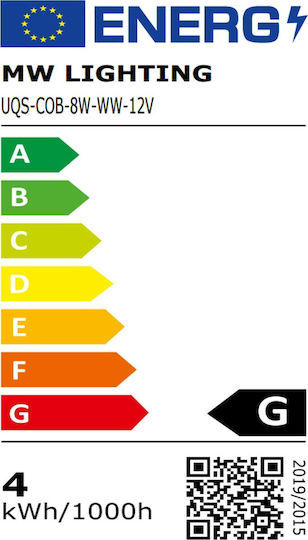 LED Strip 12V Warm White Light 5m Type COB