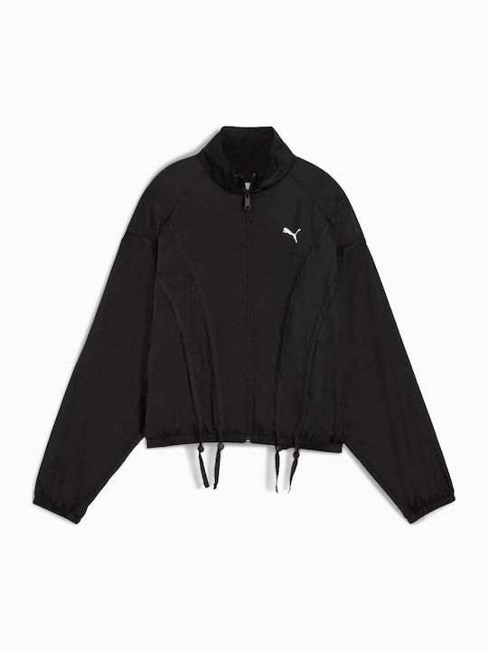 Dare To Women's Short Lifestyle Jacket for Winter Black