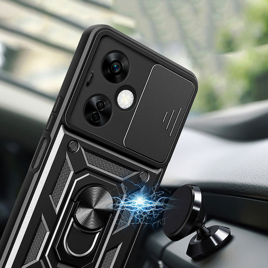 Techsuit Camshield Back Cover Πλαστικό / Σιλικόνης Ροζ Χρυσό (OnePlus Nord CE 4 Lite)