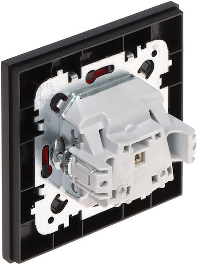Elektro Plast Power Socket Black 1pcs