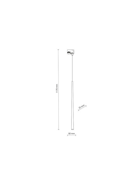 TK Lighting Tracer Single Spot with Socket G9 in Black Color
