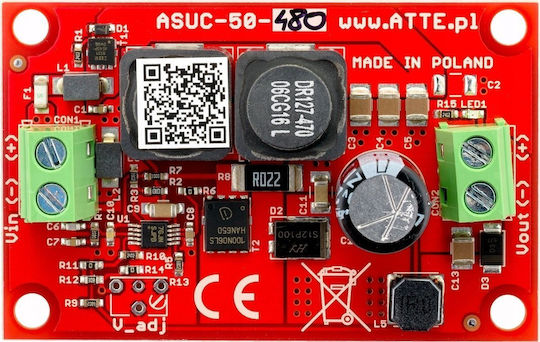 Atte Power Μετατροπέας Συστημάτων CCTV ASUC-50-AD0-OF