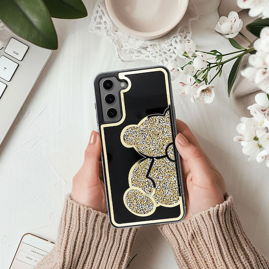 Bear Back Cover Πλαστικό / Σιλικόνης Χρυσό (Galaxy A55)