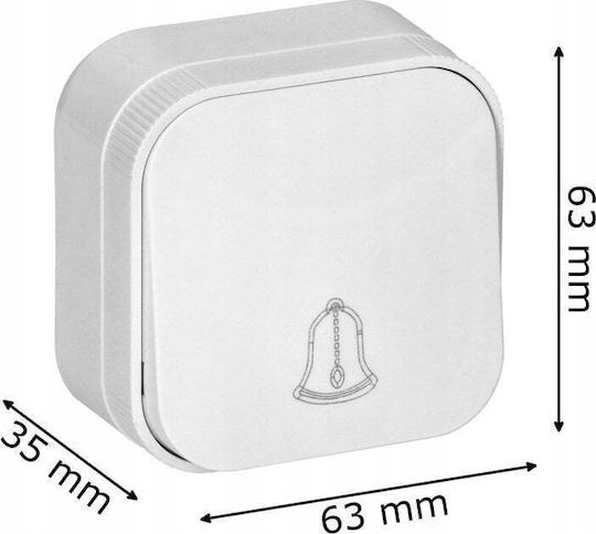 Orno Door Bell OR-OE-7204 White