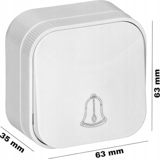 Orno Door Bell OR-OE-7204 White