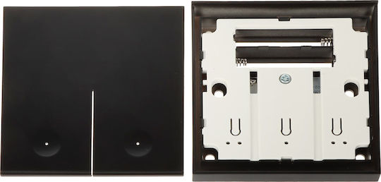 Atlo Dual Smart Wall Switch Atlo-pbrc Black Ewelink