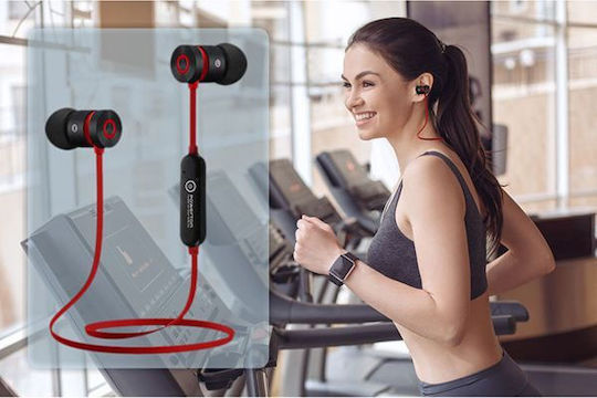 Powerton W2 Wireless In-Ear Bluetooth-Freisprecheinrichtung Kopfhörer Rot
