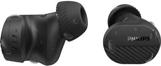 Philips 5000 Series In-ear Bluetooth Handsfree Ακουστικά με Αντοχή στον Ιδρώτα και Θήκη Φόρτισης Μαύρα