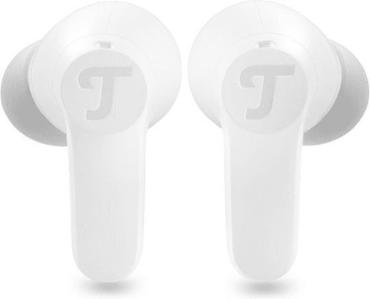 Teufel Airy TWS 2 In-ear Bluetooth Handsfree Ακουστικά με Αντοχή στον Ιδρώτα και Θήκη Φόρτισης Λευκά