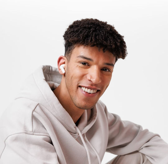 Teufel Airy TWS 2 In-ear Bluetooth Handsfree Ακουστικά με Αντοχή στον Ιδρώτα και Θήκη Φόρτισης Λευκά