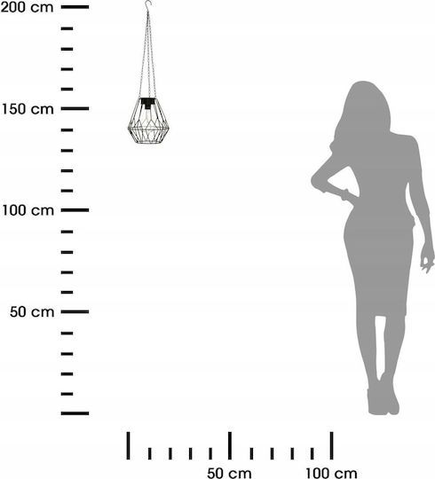 Atmosphera Flave Hanging Solar Light Traffic Light Warm White with Photocell