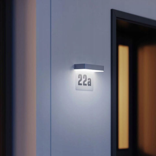 Steinel Wall Mounted Solar Light House Number 7W with Photocell IP44